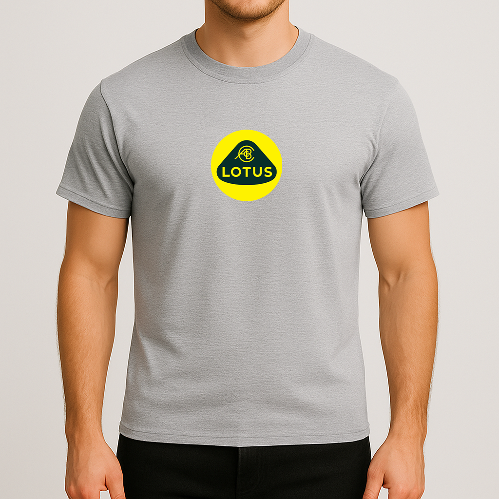 Men’s Lotus Car Cotton T-Shirt